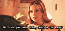 Sarah Michelle Gellar Vampire Slayer GIF - Sarah Michelle Gellar Vampire Slayer Eating People GIFs