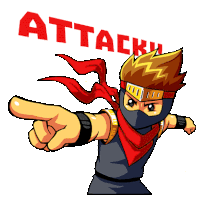 Ninja Action Sticker - Ninja Action Daily Stickers