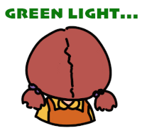 Red Light Sticker
