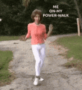 prancercise walking funny happy jog