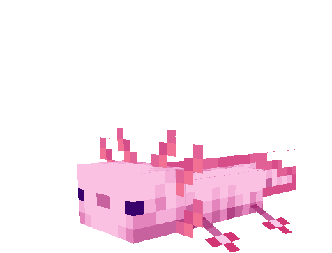 Minecraft Axolotl Sticker - Minecraft Axolotl Stickers