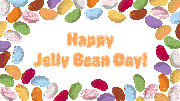 Happy Jelly Bean Day Jelly Bean Candies Sticker