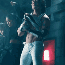 Flexing My Muscles Guy Tang GIF - Flexing My Muscles Guy Tang Quit On Us Song GIFs