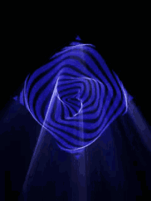 Spiraling Blue Patterns GIF - Blue Patterns Spirals GIFs
