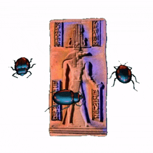egyptian tile scarab beetles ancient egypt nile valley egyptions