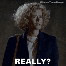 Really Alex Cahill GIF - Really Alex Cahill Walker Texas Ranger GIFs