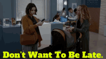 Greys Anatomy Amelia Shepherd GIF - Greys Anatomy Amelia Shepherd Dont Want To Be Late GIFs