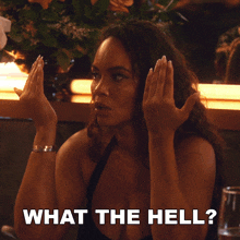 What The Hell Evelyn Lozada GIF - What The Hell Evelyn Lozada Basketball Wives Los Angeles GIFs