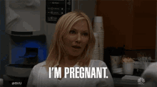 im pregnant expecting a child pregnant fertile kelli giddish