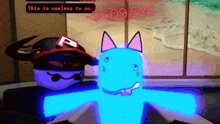 a cartoon character says this is useless to me while another cartoon character says $ 409,528