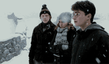 Harry Potter Snow GIF