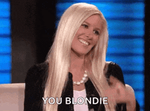 Blonde Compliment GIF - Blonde Compliment Heidi Montag GIFs