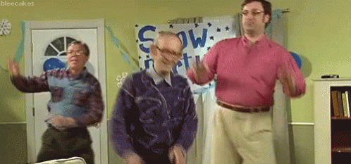 Snow Party GIF - Snow Party Party Time Dance GIFs