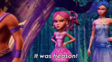 It Was A Treason Barbie GIF - It Was A Treason Barbie Angry GIFs
