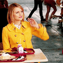 Glee Quinn Fabray GIF - Glee Quinn Fabray Getting Up From Table GIFs