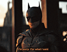 The Batman Im Sorry For What I Said GIF - The Batman Im Sorry For What I Said Sorry About What I Said GIFs