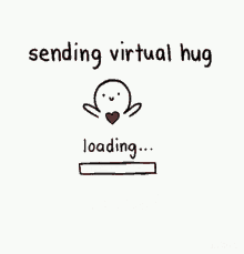 Hugs To You Sending Virtual Hug GIF
