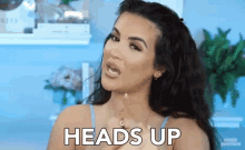 Heads Up Warning GIF - Heads Up Warning Pointing At You GIFs