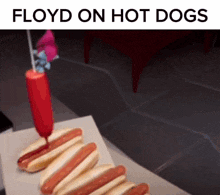 Floyd Hot Dogs GIF - Floyd Hot Dogs Trolls GIFs