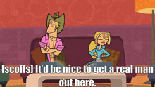 Total Drama Action Bridgette GIF - Total Drama Action Bridgette Itd Be Nice To Get A Real Man Out Here GIFs