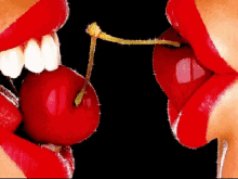 Lips Cherry GIF - Lips Cherry GIFs
