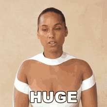 Huge Alicia Keys GIF - Huge Alicia Keys Bustle GIFs