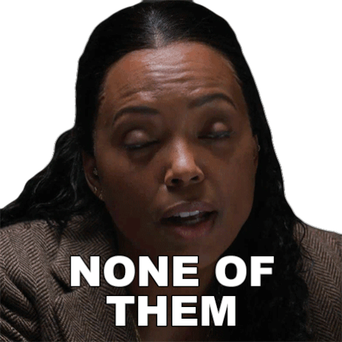 None Of Them Dr Tara Lewis Sticker - None Of Them Dr Tara Lewis Aisha Tyler Stickers
