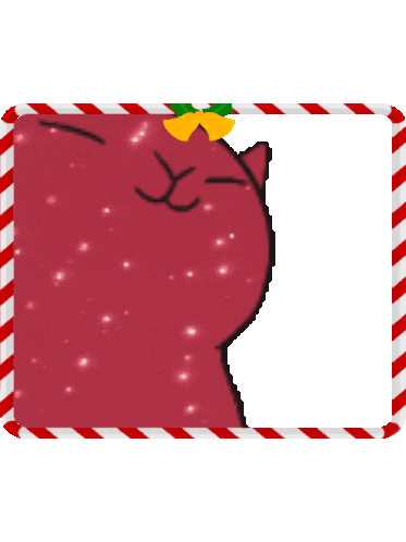 Christmas Cats Sticker - Christmas Cats Red Cats Stickers