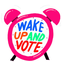 alarm clock alarm wake up and vote morning morning person