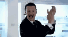 Denhom Clapping GIF - Denhom Clapping It Crowd GIFs