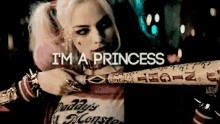Harley Quinn Bat GIF - Harley Quinn Bat Im A Princess GIFs
