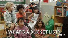 Whats A Bucket List Magic For Humans GIF - Whats A Bucket List Magic For Humans Netflix GIFs