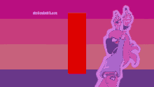 a pixel art of a person giving the middle finger and the website akntlendzchik.com