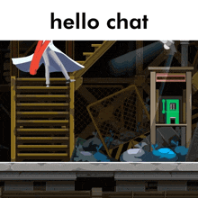 Hello Chat Ghost Trick GIF - Hello Chat Ghost Trick Hello GIFs