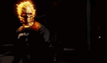 Ghost Rider Flame GIF - Ghost Rider Flame Shout GIFs