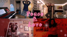 Aidan Peace And Love Aidan Gallagher Peace GIF - Aidan Peace And Love Aidan Gallagher Peace Aidan Yoga GIFs