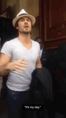 Ian Somerhalder Today Is My Day GIF