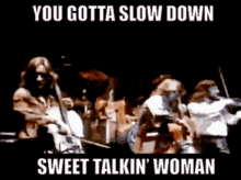 elo sweet talkin woman electric light orchestra you gotta slow down jeff lynne