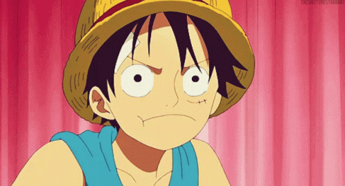 Luffy One Piece GIF - Luffy One Piece Thinking - Discover & Share GIFs