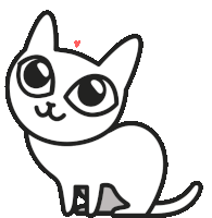 Cat Kitten Sticker - Cat Kitten Macjidol Stickers
