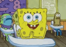 Sponge Bob Excited GIF - Sponge Bob Excited Class GIFs