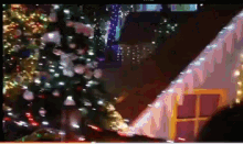 Merry Christmas Xmas Lights GIF - Merry Christmas Xmas Lights Magical Forest Opportunity Village GIFs