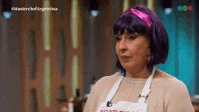 emocionada georgina barbarossa master chef argentina entusiasmada feliz