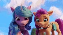 Sunny Starscout Izzy Moonbow GIF - Sunny Starscout Izzy Moonbow Mlp GIFs