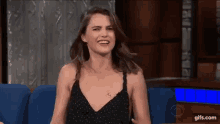 Keri Russell Middle Finger GIF