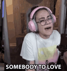 Somebody To Love Need Love GIF - Somebody To Love Need Love Singing GIFs
