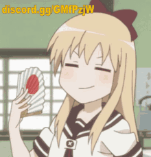 Smug Fanning GIF - Smug Fanning Anime GIFs