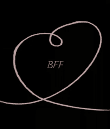 bff love heart