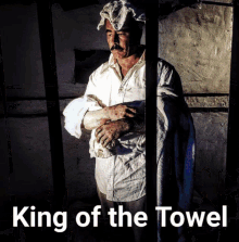 Pedro Albizu Campos King Of The Towel GIF - Pedro Albizu Campos King Of The Towel Jail GIFs