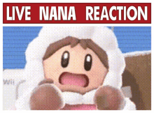 Live Nana Reaction Nana GIF - Live Nana Reaction Nana Ice Climbers GIFs